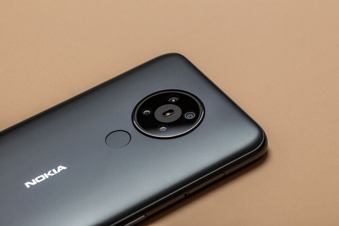 A close-up of a Nokia smartphone camera, among fascinating things about the world.