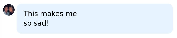 A social media comment saying This makes me so sad! about Danny Glover's diagnosis and warning symptoms. A social media comment saying This makes me so sad! about Danny Glover's diagnosis and warning symptoms.