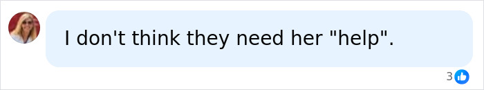 A social media comment suggesting the Nantucket store doesn't need help from the tennis star's wife, regarding influencers.