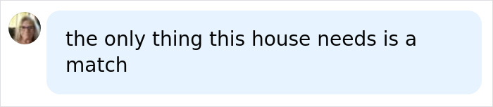 A social media comment suggesting extreme measures for the Ohio 'House Of Horrors' property. A social media comment suggesting extreme measures for the Ohio 'House Of Horrors' property.