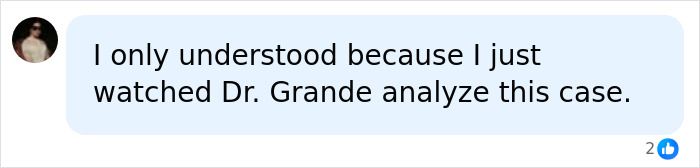 Reddit comment referencing Dr. Grande analyzing the case. Michigan Man takes lives of entire family.