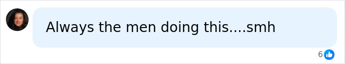 A comment on social media: Always the men doing this...smh, about the cheating son-in-law. A comment on social media: Always the men doing this...smh, about the cheating son-in-law.