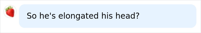 A fan's social media comment questioning if the Hollywood star's head has been elongated, reacting to his unrecognizable look. A fan's social media comment questioning if the Hollywood star's head has been elongated, reacting to his unrecognizable look.