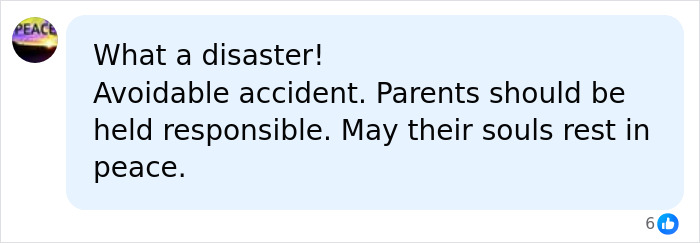 A social media comment expresses sorrow, calling the incident with Buddhist monks a disaster and an avoidable accident. A social media comment expresses sorrow, calling the incident with Buddhist monks a disaster and an avoidable accident.