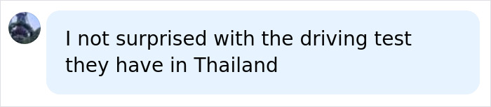 A social media comment discusses driving tests in Thailand, relating to the tragic loss of Buddhist monks. A social media comment discusses driving tests in Thailand, relating to the tragic loss of Buddhist monks.
