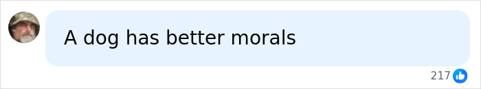 A comment bubble reads, A dog has better morals, related to Bonnie Blue and her planned events before giving birth. A comment bubble reads, A dog has better morals, related to Bonnie Blue and her planned events before giving birth.