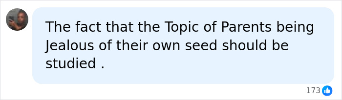 A comment advocating for the study of parents being jealous of their children, related to the track star's case. A comment advocating for the study of parents being jealous of their children, related to the track star's case.