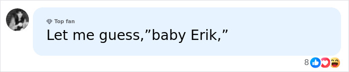 A social media comment regarding the name baby Erik after JD Vance announced fourth child. Americans point out glaring irony. A social media comment regarding the name baby Erik after JD Vance announced fourth child. Americans point out glaring irony.