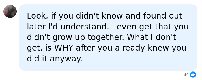 A comment about half-siblings with children together: If you knew, why did you do it anyway? A comment about half-siblings with children together: If you knew, why did you do it anyway?