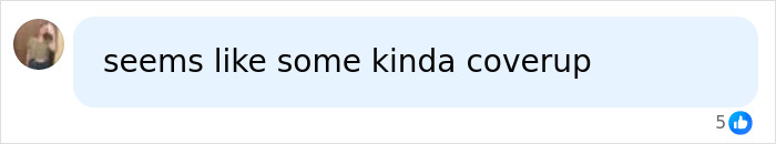 A comment suggesting a cover-up regarding the Nolan Wells case and preliminary autopsy results.