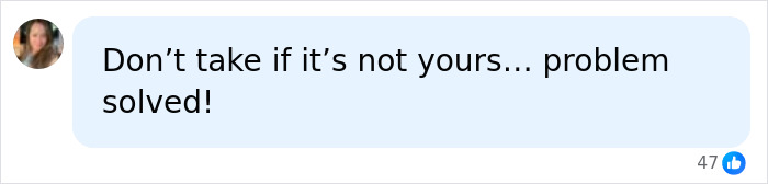 A social media comment about a teen son facing jail in Thailand for airport crime, stating Dont take if its not yours... problem solved!