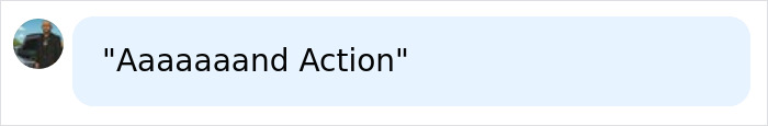 Image of a chat message from an adult star's fan referencing the adult film industry. Image of a chat message from an adult star's fan referencing the adult film industry.