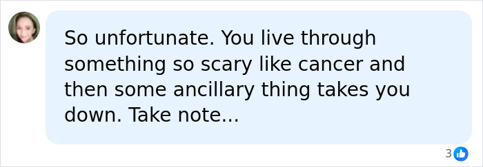 A social media comment about a secret warning sign of pneumonia and Sam Neill's passing. A social media comment about a secret warning sign of pneumonia and Sam Neill's passing.
