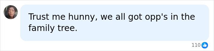 A social media comment regarding a woman uncovering eerie similarities between her dad and Charles Manson. A social media comment regarding a woman uncovering eerie similarities between her dad and Charles Manson.