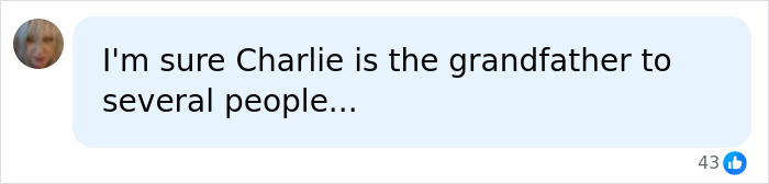 A social media post with a profile picture of a woman, uncovering similarities between her dad and Charles Manson. A social media post with a profile picture of a woman, uncovering similarities between her dad and Charles Manson.