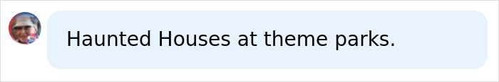 A comment about haunted houses at theme parks, relating to a man transforming into a Black Alien impacting his career. A comment about haunted houses at theme parks, relating to a man transforming into a Black Alien impacting his career.