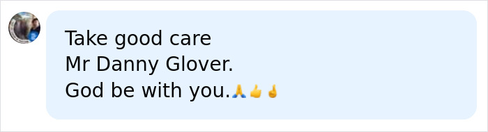 A social media comment wishing Danny Glover well. A doctor shares warning symptoms after his harrowing diagnosis reveal. A social media comment wishing Danny Glover well. A doctor shares warning symptoms after his harrowing diagnosis reveal.