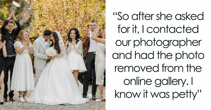 Toxic MIL Excludes Bride From Wedding Portrait, Petty Bride Erases It From The Gallery