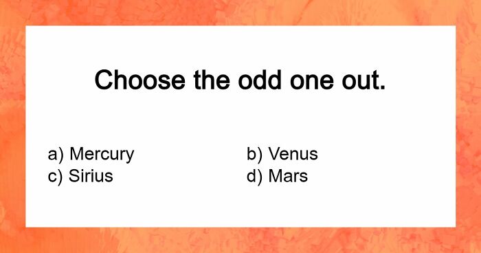 If You Can Pick The Odd-One-Out In These 23 General Knowledge Challenges, You Have A Detective Eye