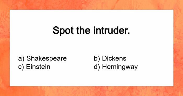If You Can Pick The Odd-One-Out In These 23 General Knowledge Challenges, You Have A Detective Eye