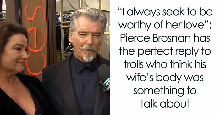 Cruel Trolls Go After Pierce Brosnan’s Wife Online, He Elegantly Shuts Down Every One Of Them
