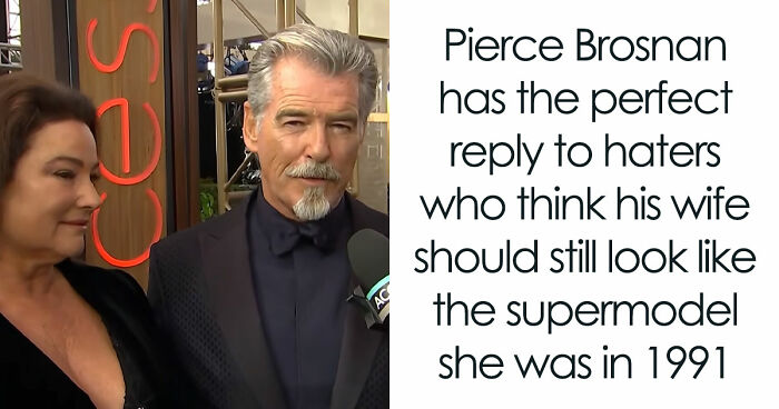 Cruel Trolls Go After Pierce Brosnan’s Wife Online, He Elegantly Shuts Down Every One Of Them