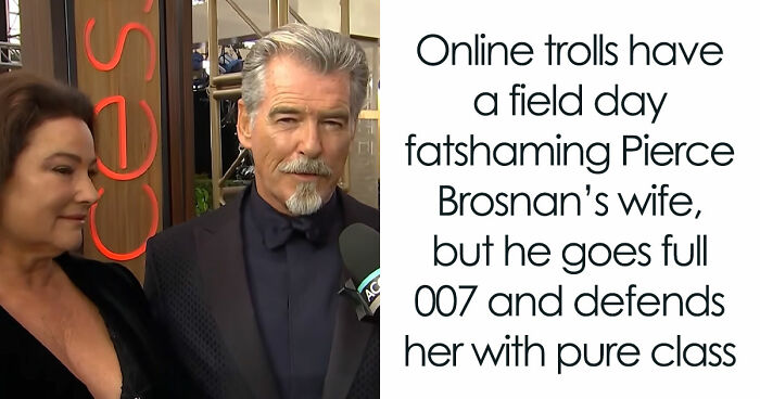 Cruel Trolls Go After Pierce Brosnan’s Wife Online, He Elegantly Shuts Down Every One Of Them