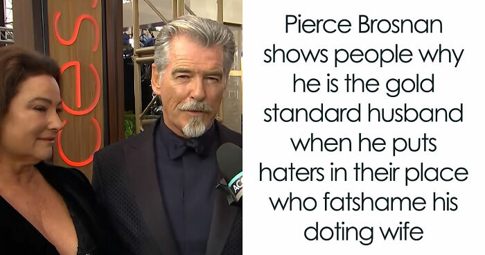 Cruel Trolls Go After Pierce Brosnan’s Wife Online, He Elegantly Shuts Down Every One Of Them