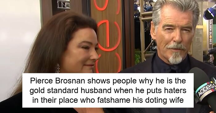 Cruel Trolls Go After Pierce Brosnan’s Wife Online, He Elegantly Shuts Down Every One Of Them