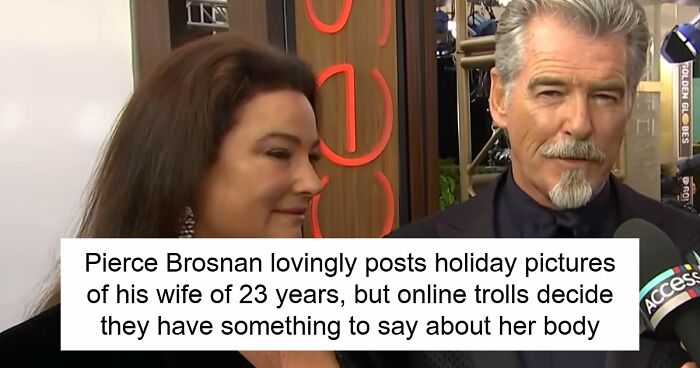 Cruel Trolls Go After Pierce Brosnan’s Wife Online, He Elegantly Shuts Down Every One Of Them
