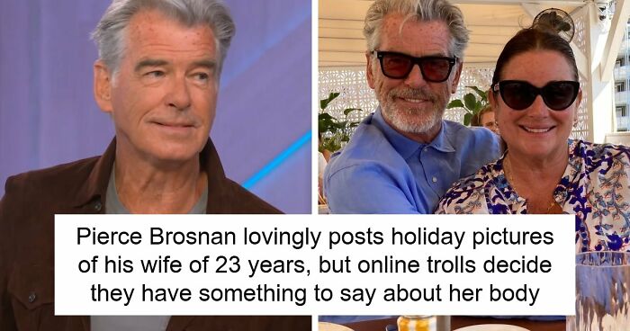 Cruel Trolls Go After Pierce Brosnan’s Wife Online, He Elegantly Shuts Down Every One Of Them