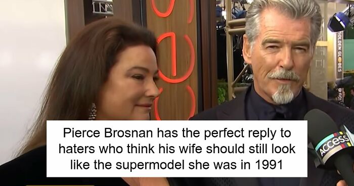 Cruel Trolls Go After Pierce Brosnan’s Wife Online, He Elegantly Shuts Down Every One Of Them