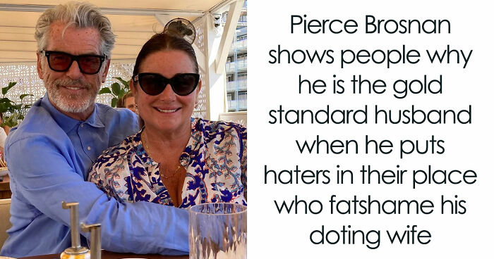 Cruel Trolls Go After Pierce Brosnan’s Wife Online, He Elegantly Shuts Down Every One Of Them