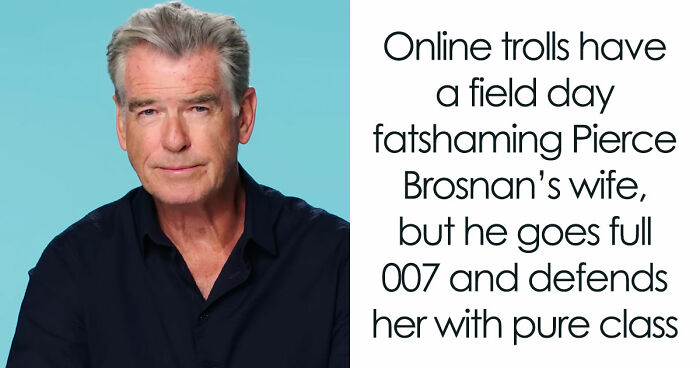 Cruel Trolls Go After Pierce Brosnan’s Wife Online, He Elegantly Shuts Down Every One Of Them