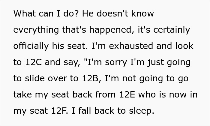 Man Shares A Ridiculous Story That Permanently Changed His Mind On Being Nice And Swapping Seats Man Shares A Ridiculous Story That Permanently Changed His Mind On Being Nice And Swapping Seats