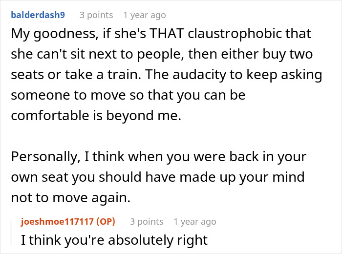 Man Shares A Ridiculous Story That Permanently Changed His Mind On Being Nice And Swapping Seats Man Shares A Ridiculous Story That Permanently Changed His Mind On Being Nice And Swapping Seats
