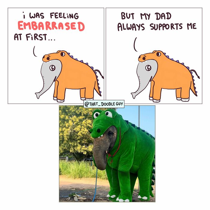 This Artist Turns Everyday Animal Moments Into Wholesome Comics That Are Impossible Not To Smile At (20 New Pics)