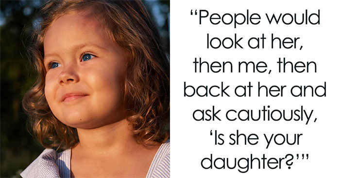 Mixed-Race Mom Invents Family Scandals For Fun, Tired Of Explaining Blue-Eyed Kid To Nosy Strangers