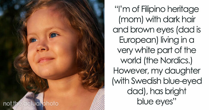 Mixed-Race Mom Invents Family Scandals For Fun, Tired Of Explaining Blue-Eyed Kid To Nosy Strangers