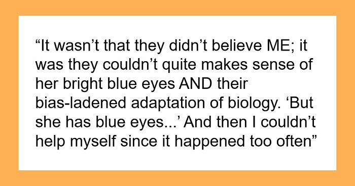 Mixed-Race Mom Invents Family Scandals For Fun, Tired Of Explaining Blue-Eyed Kid To Nosy Strangers