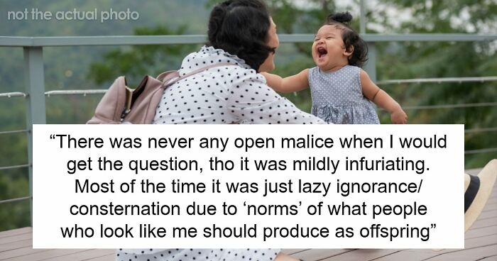 Mixed-Race Mom Invents Family Scandals For Fun, Tired Of Explaining Blue-Eyed Kid To Nosy Strangers