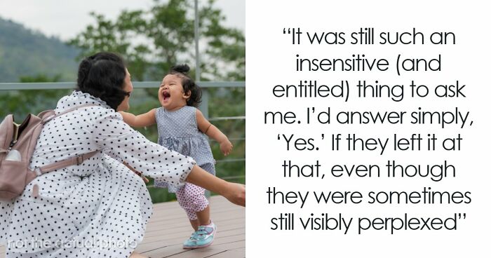 Mixed-Race Mom Invents Family Scandals For Fun, Tired Of Explaining Blue-Eyed Kid To Nosy Strangers