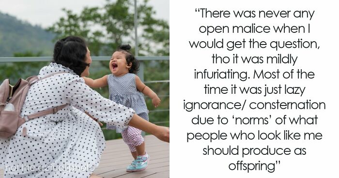 Mixed-Race Mom Invents Family Scandals For Fun, Tired Of Explaining Blue-Eyed Kid To Nosy Strangers