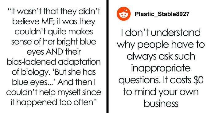 Mixed-Race Mom Invents Family Scandals For Fun, Tired Of Explaining Blue-Eyed Kid To Nosy Strangers