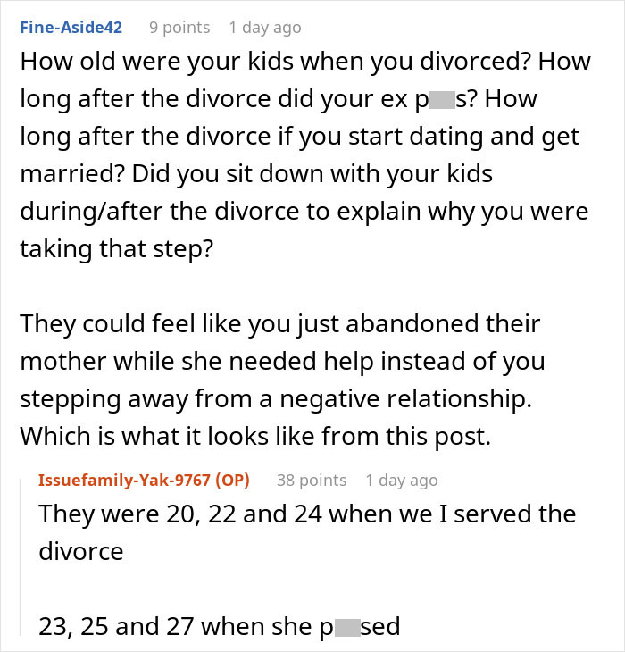 Guy's Kids Are Still Mourning His Ex-Wife, Refuse To See The New One As Family, He's Livid Guy's Kids Are Still Mourning His Ex-Wife, Refuse To See The New One As Family, He's Livid