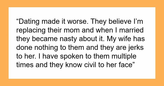 Guy’s Kids Are Still Mourning His Ex-Wife, Refuse To See The New One As Family, He’s Livid