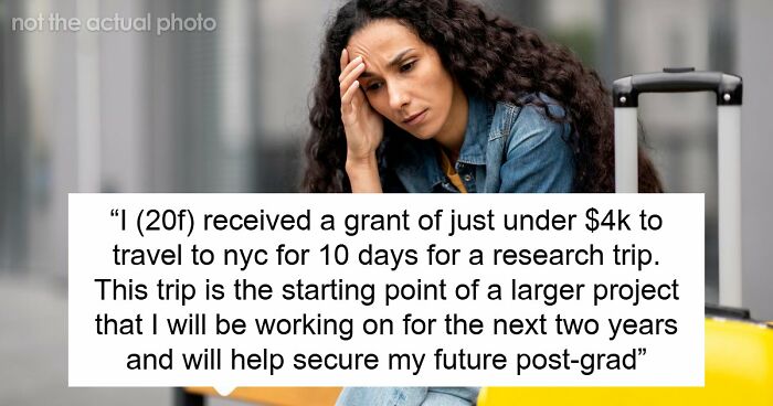 20YO Gets $4K Grant To Go On NYC Research Trip, Worried Parents Threaten To Cut Her Off