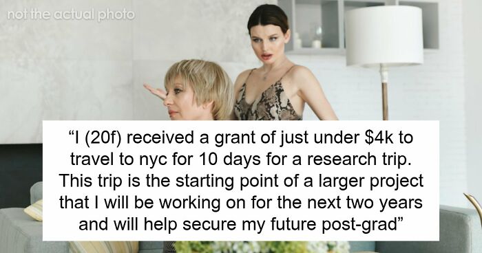 20YO Gets $4K Grant To Go On NYC Research Trip, Worried Parents Threaten To Cut Her Off
