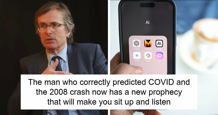 Expert Who Predicted Covid And 2008 Financial Crisis Issues Grim New AI Warning