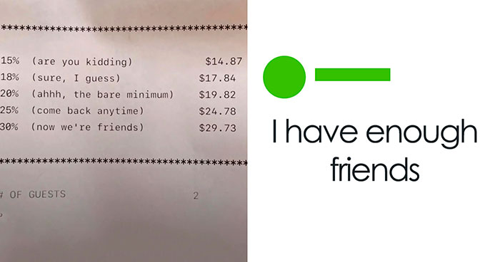 ‘End Tipping’: 93 Pics That Show Tipping Culture In The US Needs To Change (New Pics)